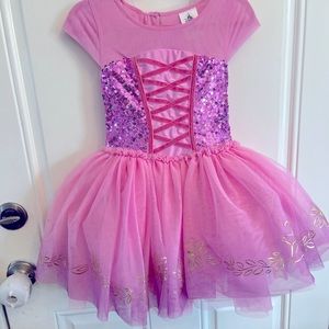 BEAUTIFUL Authentic Disney store Rapunzel tutu dress 5/6
